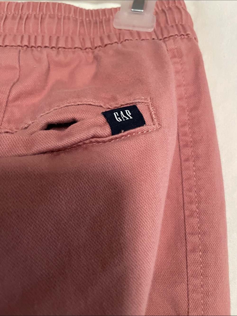 Women’s Drawstring Jogger Pants in Dusty Rose - Picture 4 of 6